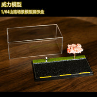 1/64 Scale Diorama Display Case Mountain Road Scene for MINIGT Tarmac Works Alloy Car Storage Box