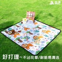 Extra Thick Aluminum Film Picnic Blanket, Waterproof Portable Outdoor Camping Mat