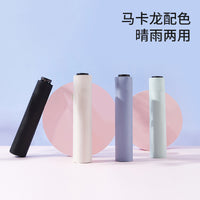 Ultra-Light 5-Fold Pencil Umbrella with UV Protection for Sun and Rain