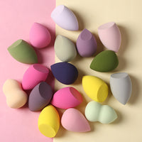 Soft Makeup Sponge Blender for Liquid, Cream, and Powder Cosmetics - Gourd, Teardrop, and Beveled Shapes
