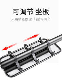 Bicycle Rear Rack with Quick Release, Passenger-Ready, for Mountain Bikes and Road Bikes, Cargo Tail Rack