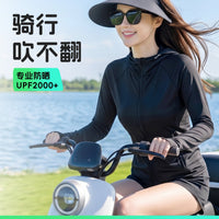 UV Protection Sun Visor Hat for Women, Foldable Wide Brim Empty Top Design
