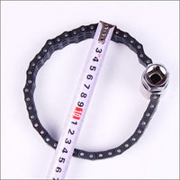 Yiyu Double Chain Socket Oil Filter Wrench for Car Repair and Disassembly