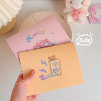 Recordable Phonograph Greeting Card for Christmas, Birthdays, and Valentine's Day