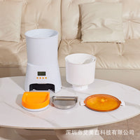 Smart Automatic Pet Feeder with Vacuum Seal, Precise Portion Control, and Moisture-Proof Design