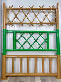 Stainless Steel Bamboo-Look Garden Fence for Outdoor Yard and Farm