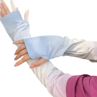 UV Protection Gradient Arm Sleeves for Summer Outdoor Sports Driving