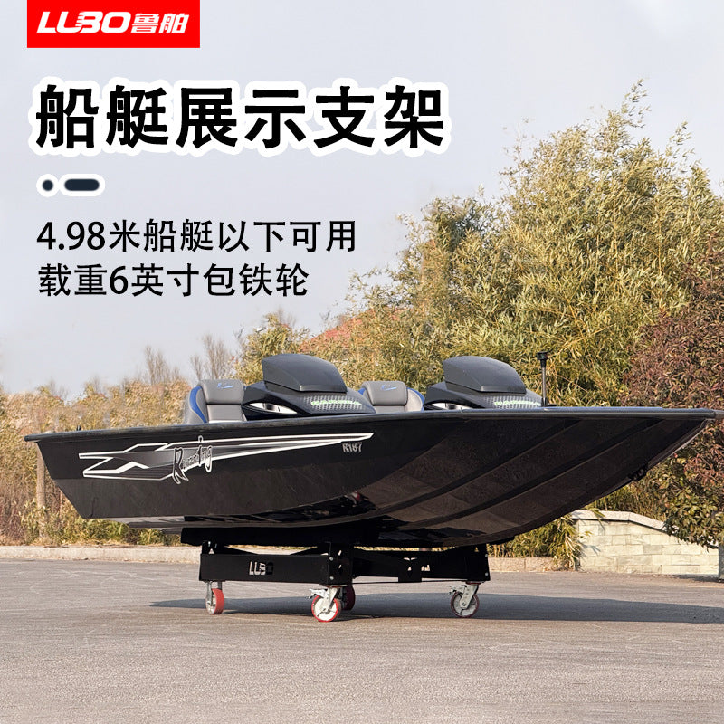 LUBO Jet Ski and Kayak Display Stand - Mobile Boat Dolly for Personal Watercraft, Dinghies, and Canoes