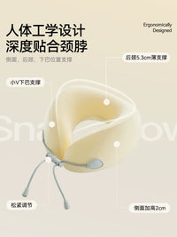 Jueqingsong U-Shaped Travel Neck Pillow for Airplane and Car
