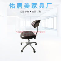 Dental Chair Medical Stool with PU Seat and Swivel Casters