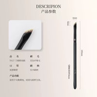 Professional Angled Eyeliner and Brow Brush - H627