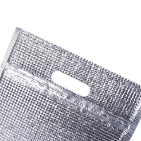 Insulated Reusable Food Delivery Bag with Reinforced Handles for Hot and Cold Items