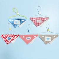 Pet Breathable Mesh Adjustable Bandana Bib for Small to Medium Dogs - Saliva Towel Decoration