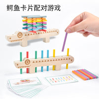 Montessori Fishbone Sorting Game for Fine Motor Skills and Logical Thinking, Color Matching Educational Toy