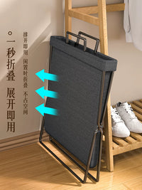 Foldable Laundry Hamper with Lid, Large Capacity Dirty Clothes Storage Basket for Bathroom and Home