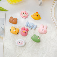 Cute Animal Resin Cabochons for DIY Crafting Phone Cases Hair Accessories