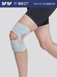 Reflective Knee Brace for Running, Cycling, and Basketball - Breathable Joint Support Sleeve