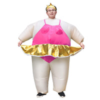 Halloween Inflatable Sumo Ballerina Costume for Stage Performance and Parties