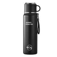 316 Stainless Steel Insulated Water Bottle with Dual-Use Lid, Portable for Outdoor Sports & Car Travel