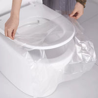 Disposable Toilet Seat Covers for Travel, Waterproof and Hygienic