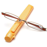 Portable Pen-Style Blue Light Blocking Reading Glasses with Pen Clip