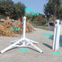 Portable Folding Umbrella Base Stand for Outdoor Market Stalls and Patios, Heavy-Duty Universal Design
