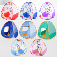 Kids' Portable Pop-Up Play Tent with Ball Pit for Indoor and Outdoor Fun