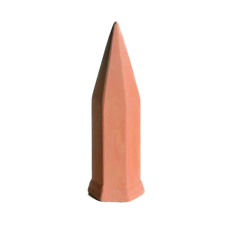 Terracotta Self-Watering Spikes for Potted Plants - Automatic Drip Irrigation System for Indoor/Outdoor Use
