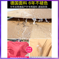 Large Outdoor Patio Umbrella with UV Protection for Garden, Balcony, and Market Stalls