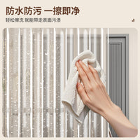 Retractable Transparent Door Curtain for Air Conditioning Insulation and Wind Protection
