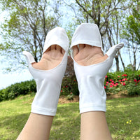 Women's Thin Ice Silk UV Protection Driving and Cycling Gloves