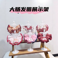 Hair Tie Storage Mannequin Stand for DIY Puffy Skirts