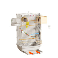 Bird Cage for Small to Medium Parrots, Cockatiels, and Lovebirds - Rust-Resistant Villa Design