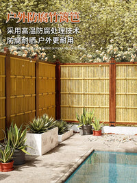 Outdoor Garden Privacy Fence Bamboo Screen Panel for Yard Decoration and Partition