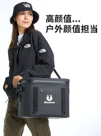Insulated Cooler Bag 15L/25L for Outdoor Camping, Food Delivery, and Commercial Use