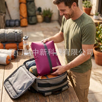 17L Vacuum Compression Bag for Travel, Camping, and Business Trips - Waterproof & Moisture-proof Portable Clothes Storage