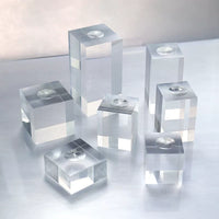 Acrylic Clear Sphere Display Stand for Jewelry, Minerals, and Collectibles