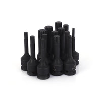 Pneumatic Hex Impact Socket Bit Set for Air Wrenches