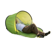 Portable Pop-Up Beach Tent for Single Person, UV Protection, Automatic Folding, Lightweight Camping Shelter