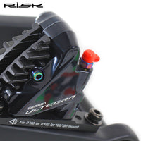 RISK Mountain Road Bike Hydraulic Disc Brake Bleed Screw Dust Cap Oil Nozzle Rubber Sleeve for XT Caliper Repair Parts