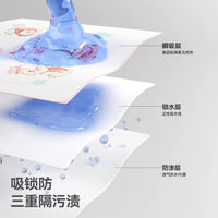 Disposable Baby Placemats, Portable Waterproof Oil-Proof Table Mats for Infants and Toddlers