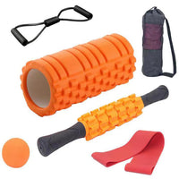 Foam Roller Yoga Column Set with Massage Stick for Pilates and Fitness