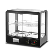Commercial Countertop Food Warmer Display Case for Pastries and Cooked Foods