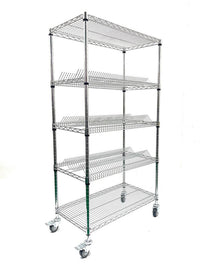 SMT Material Rack Anti-Static PCB Turnover Cart with Wheels