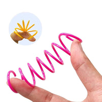 Cat Spring Toy Set - 4 Pack Colorful Interactive Pet Play Coils for Boredom Relief