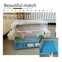 Foldable Square Pet Cage for Birds, Parrots, Chickens, Ducks - Breeding and Flight Cage