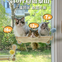Cat Window Hammock Suction Cup Perch for Balcony Sunlight Viewing
