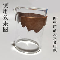 Wooden Anti-Scald Sleeve for Glass Cups