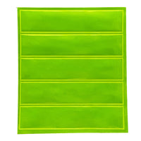 Waterproof Reflective Safety Strips for Backpacks and Bicycles, High Visibility Warning Decals