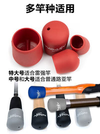 Fishing Rod Butt Cap Anti-Slip Silicone Protector